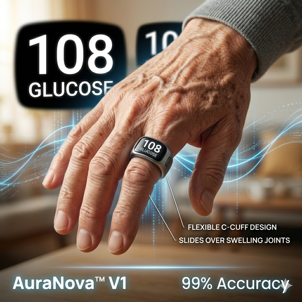 🎉 83% OFF Launch Offer🔥AuraNova™ G1 Non-Invasive Smart Ring(Mayo Clinic Recommended)