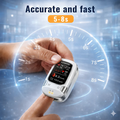 2026 Pryxo™ 2nd Generation 10-in-1 Smart Wellness Monitor – No-Prick Daily Health Tracking