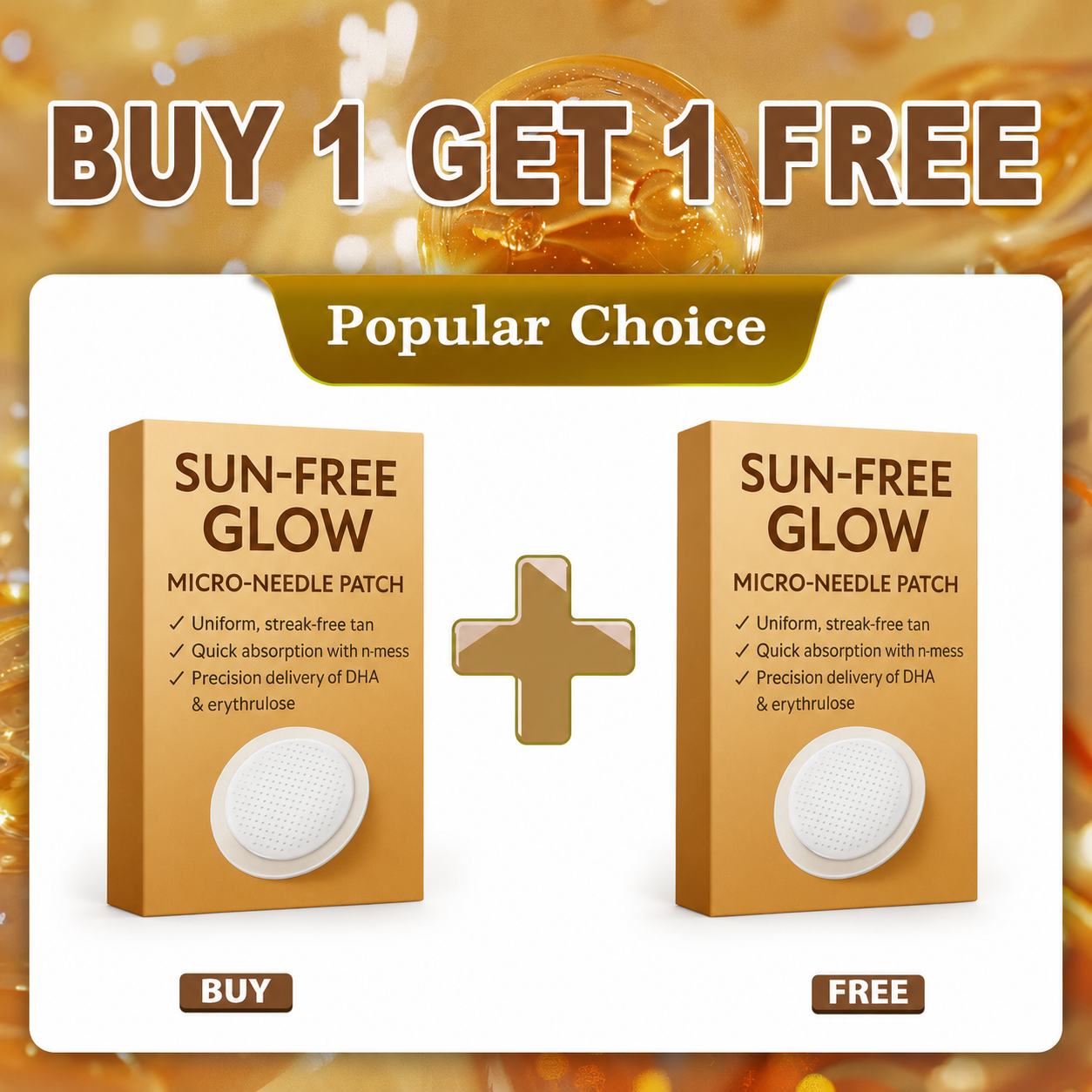 SunFree Transdermal Tanning Patch