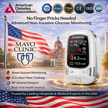 2026 Pryxo™ 2nd Generation 10-in-1 Smart Wellness Monitor – No-Prick Daily Health Tracking