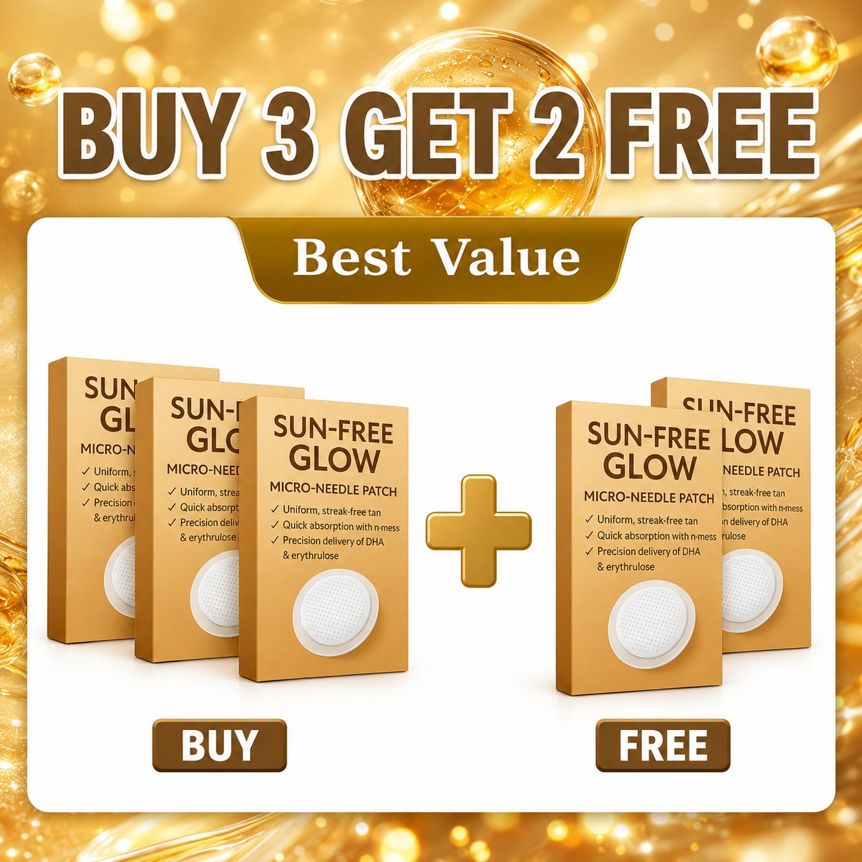 SunFree Transdermal Tanning Patch