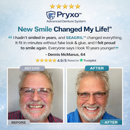 70% off! ⏰Pryxo™ Complete Dentures -- Free shipping
