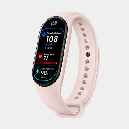 🔥80% OFF Launch Offer 🏆 2026 Pryxo™ M9 Non-Invasive Smart Band 📈12 health reports - No-Prick