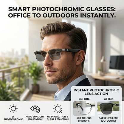 👀 All-weather mobile AI eye assistant, real-time synchronous translation in milliseconds, cross-border barrier-free communication, hands-free calls, music playback, message voice notifications, first-person high-definition shooting